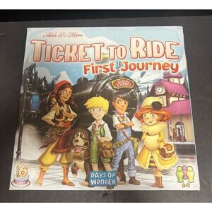 Days of Wonder Ticket to Ride First Journey Board Game Train Alan Moon 720027